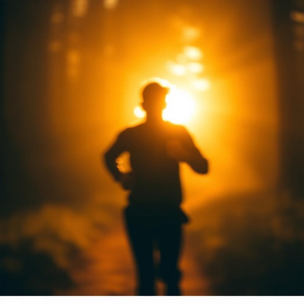 Blurred match silhouette